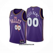 Camiseta Phoenix Suns Personalizada Ciudad 2024-25 Violeta