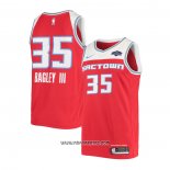 Camiseta Sacramento Kings Marvin Bagley III #35 Ciudad 2019-20 Rojo