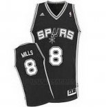 Camiseta San Antonio Spurs Patty Mills #8 Negro