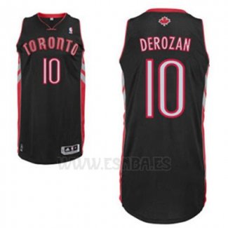 Camiseta Toronto Raptors DeMar DeRozan #10 Negro