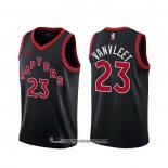 Camiseta Toronto Raptors Fred Vanvleet #23 Statement 2020-21 Negro