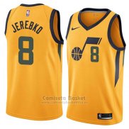 Camiseta Utah Jazz Jonas Jerebko #8 Statement 2018 Amarillo