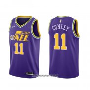 Camiseta Utah Jazz Mike Conley #11 Hardwood Classics Violeta