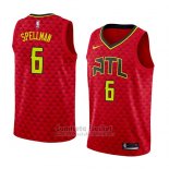 Camiseta Atlanta Hawks Omari Spellman #6 Statement 2018-19 Rojo