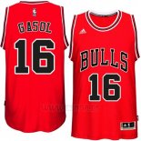 Camiseta Chicago Bulls Pau Gasol #16 Rojo