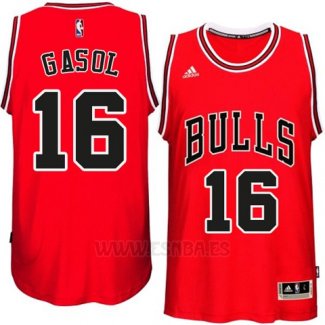 Camiseta Chicago Bulls Pau Gasol #16 Rojo