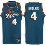 Camiseta Detroit Pistons Joe Dumars #4 Azul