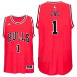 Camiseta Dia del Padre Chicago Bulls DAD #1 Rojo