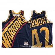 Camiseta Golden State Warriors Nathaniel Thurmond #42 Mitchell & Ness Big Face Azul