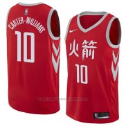 Camiseta Houston Rockets Michael Carter-williams #10 Ciudad 2018 Rojo