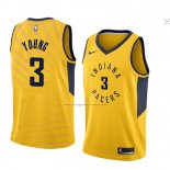Camiseta Indiana Pacers Joe Young #3 Statement 2018 Amarillo
