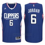 Camiseta Los Angeles Clippers DeAndre Jordan #6 Azul