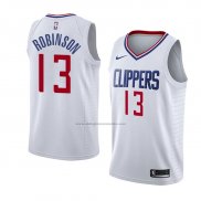 Camiseta Los Angeles Clippers Jerome Robinson #13 Association 2018 Blanco