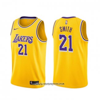 Camiseta Los Angeles Lakers J.r. Smith #21 Statement 2020 Violeta