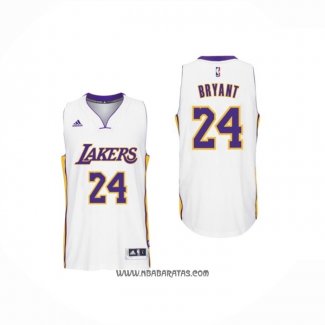 Camiseta Los Angeles Lakers Kobe Bryant #24 Blanco