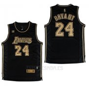 Camiseta Los Angeles Lakers Kobe Bryant #24 Negro