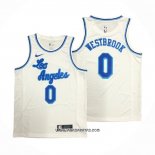 Camiseta Los Angeles Lakers Russell Westbrook #0 Classic 2019-20 Blanco