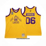 Camiseta Los Angeles Lakers x Bodega #06 Amarillo