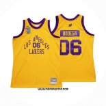Camiseta Los Angeles Lakers x Bodega #06 Amarillo