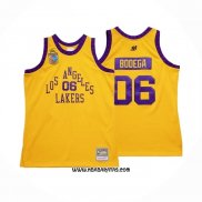 Camiseta Los Angeles Lakers x Bodega #06 Amarillo