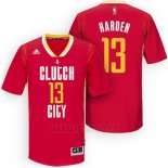 Camiseta Manga Corta Houston Rockets James Harden #13 Rojo
