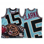 Camiseta Memphis Grizzlies Brandon Clarke #15 Mitchell & Ness Big Face Verde