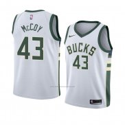 Camiseta Milwaukee Bucks Brandon Mccoy #43 Association 2018 Blanco