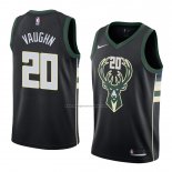 Camiseta Milwaukee Bucks Rashad Vaughn #20 Statement 2018 Negro