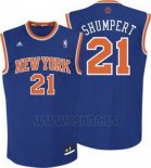 Camiseta New York Knicks Iman Shumpert #21 Azul