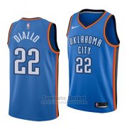 Camiseta Oklahoma City Thunder Hamidou Diallo #22 Icon 2018 Azul