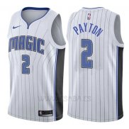 Camiseta Orlando Magic Elfrid Payton #2 Association 2017-18 Blanco