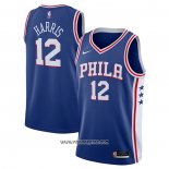 Camiseta Philadelphia 76ers Tobias Harris #12 Icon Azul