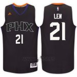 Camiseta Phoenix Suns Alex Len #21 Negro