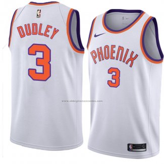 Camiseta Phoenix Suns Jarojo Dudley Hardwood #3 Classic 2018 Blanco