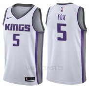 Camiseta Sacramento Kings De'Aaron Fox #5 Association 2017-18 Blanco