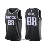 Camiseta Sacramento Kings Nemanja Bjelica #88 Statement Negro