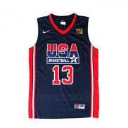 Camiseta USA 1992 Chris Mullin #13 Negro