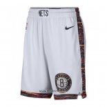 Pantalone Brooklyn Nets Ciudad Edition Blanco