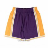 Pantalone Los Angeles Lakers Mitchell & Ness Violeta