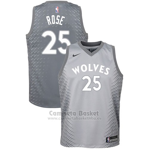 camiseta derrick rose minnesota