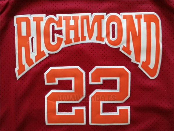 Camiseta NCAA Richmond Timo Cruz #22 Rojo