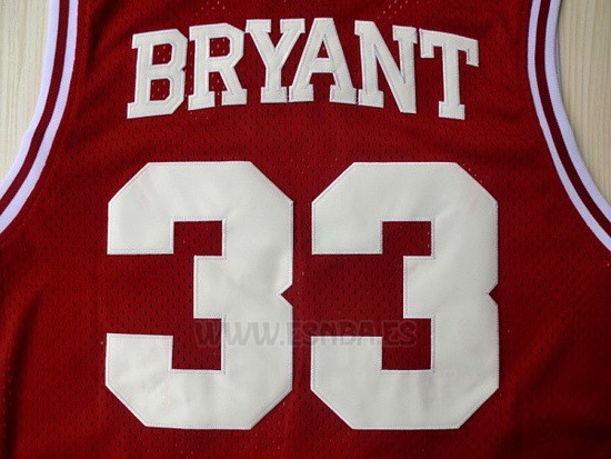 170cm//50~65kg LITBIT Camiseta de Baloncesto de los Hombres de Lower Merion 33# Kobe Bryant sin Mangas Transpirable de Secado r/ápido Deporte Chaleco de la Tapa,Rojo,S